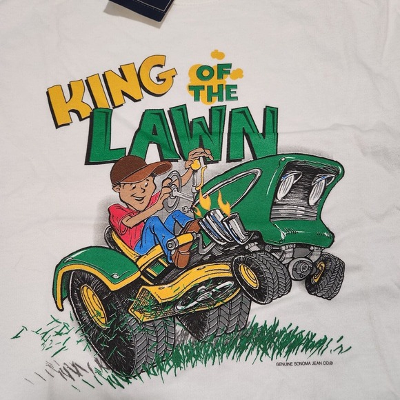 VTG 90s Y2K King Of The Lawn "Hill Parody" Mens L Large USA Made Graphic T Shirt - Picture 3 of 8